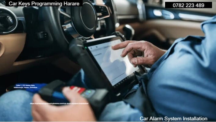 Car Alarm System Installation
